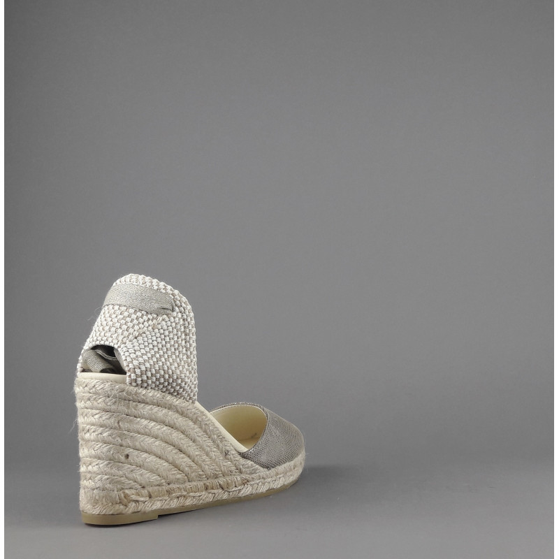 Espadrilles - - Sandalo Donna Colin Camoscio Stampa Metal Mastice Prezzo 105,00