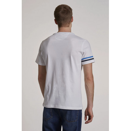 La Martina - - T-Shirt Uomo Cotone Fit Regular Bianco Prezzo 80,00