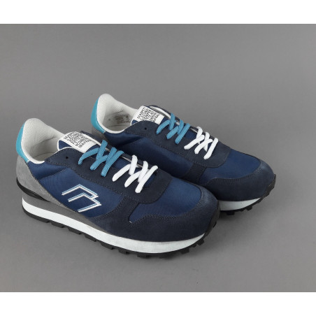 Frau Sneakers Uomo Camoscio Tela Blu Scuro Prezzo 100,00