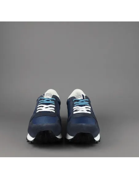 Frau - - Sneakers Uomo Camoscio Tela Blu Scuro Prezzo 100,00