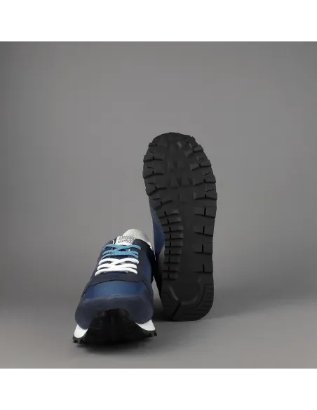 Frau - - Sneakers Uomo Camoscio Tela Blu Scuro Prezzo 100,00