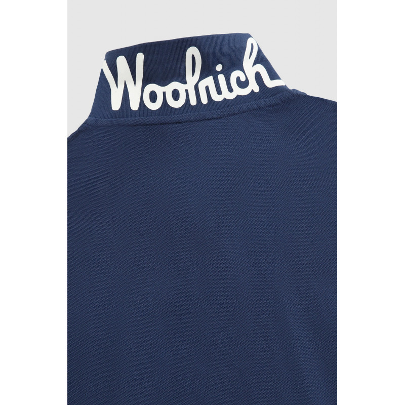 Woolrich Polo Uomo Cotone Blu Prezzo 80,00