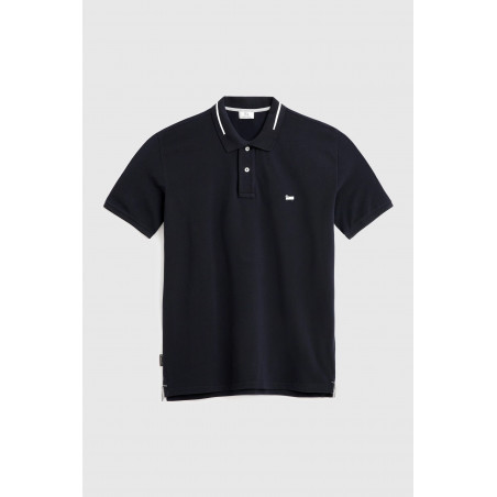 Woolrich Polo Uomo Cotone Blu Scuro Prezzo 80,00