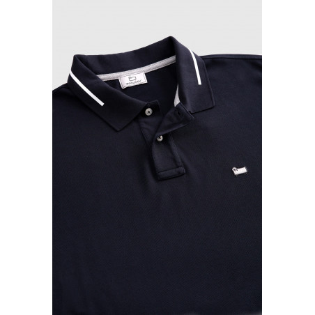 Woolrich Polo Uomo Cotone Blu Scuro Prezzo 80,00