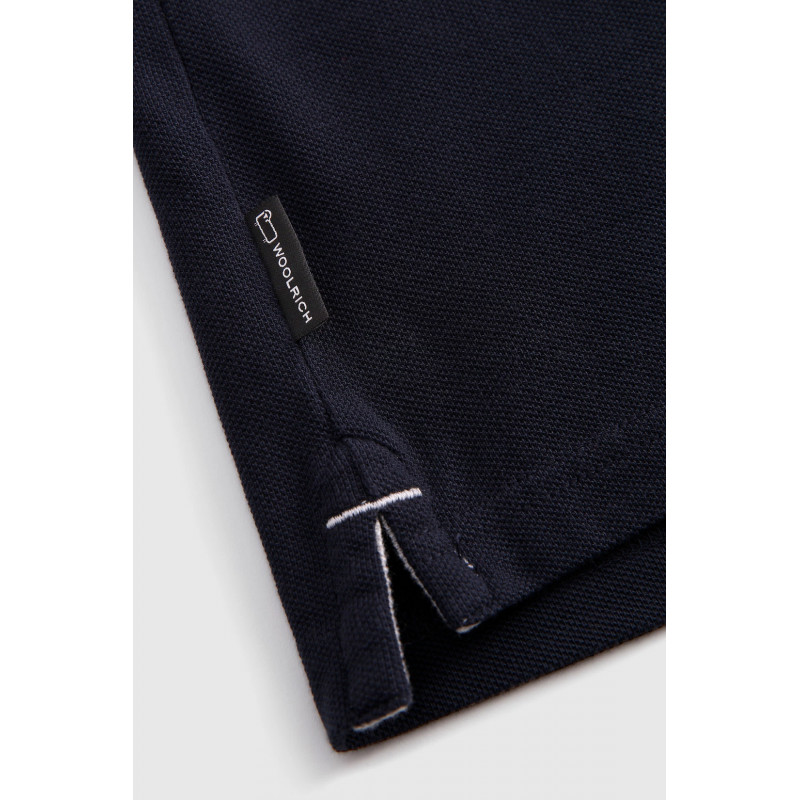 Woolrich Polo Uomo Cotone Blu Scuro Prezzo 80,00