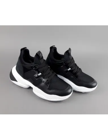 Hogan " Interaction Donna Pelle Tessuto Scuba Nero H Scuba Nero Prezzo 360,00