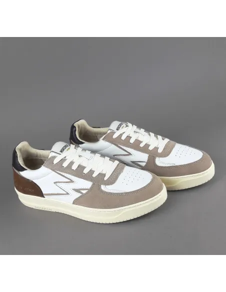 Moaconcept Sneakers Master Legacy Uomo Camoscio Pelle Talpa Bianco Logo Bianco Prezzo 200,00