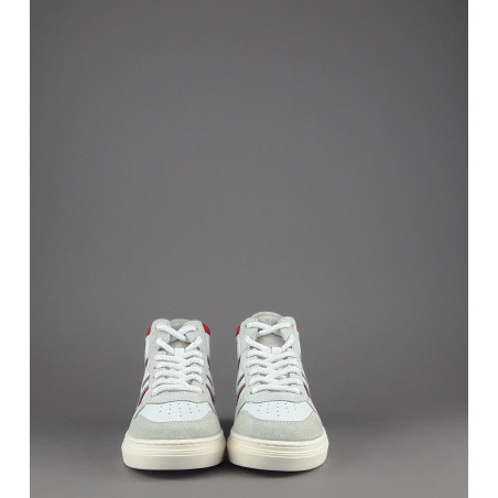 Hogan / Sneakers J340 Junior Camoscio Pelle Bianco H Lunga Prezzo 220,00