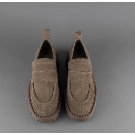 ASH / Mocassini Donna Genial Camoscio Cammello Prezzo 210,00