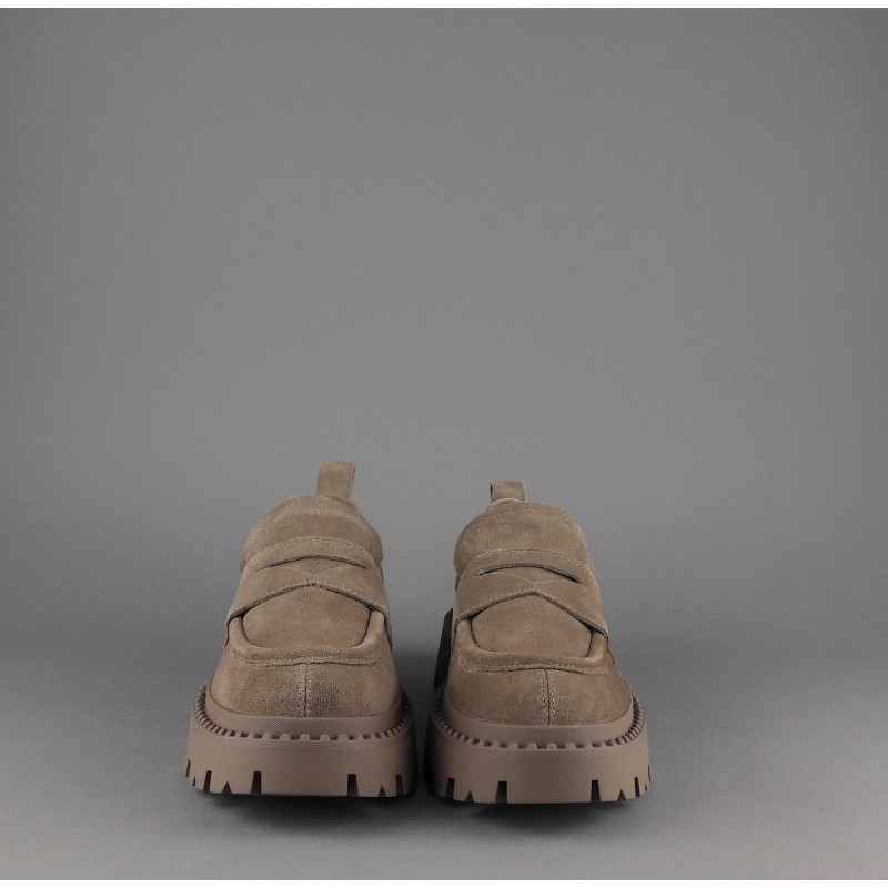 ASH / Mocassini Donna Genial Camoscio Cammello Prezzo 210,00