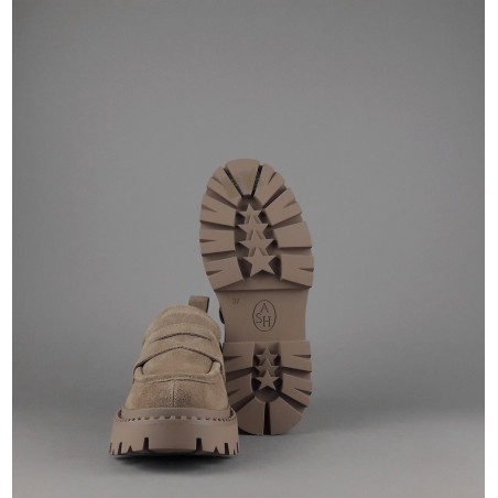 ASH / Mocassini Donna Genial Camoscio Cammello Prezzo 210,00