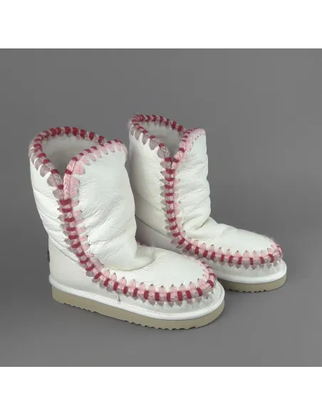 Mou / Eskimo 24 Donna Montone Double-Face Bianco Prezzo 290,00