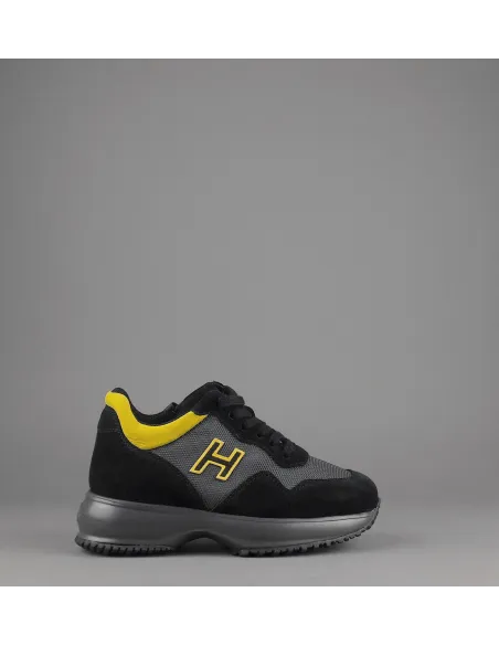 Hogan Interactive Junior Camoscio Tela Nero H Flock Prezzo 190,00