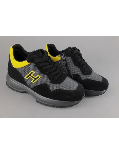 Hogan " Interactive Junior Camoscio Tela Nero H Flock Prezzo 190,00