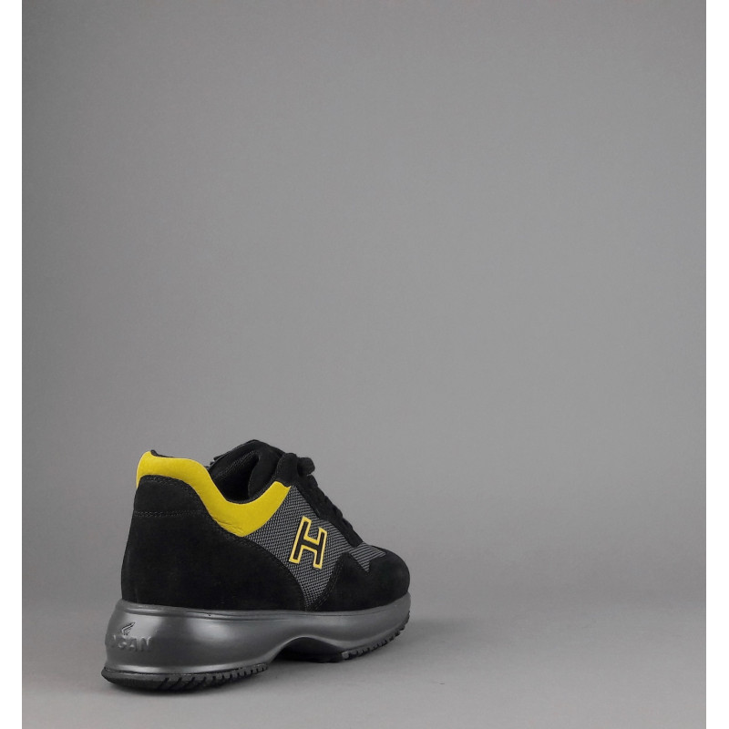 Hogan " Interactive Junior Camoscio Tela Nero H Flock Prezzo 190,00