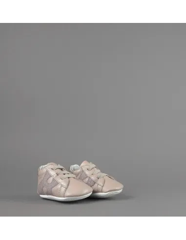 Hogan / Olympia Culla Pelle Rosa Polvere H Onda Prezzo 120,00