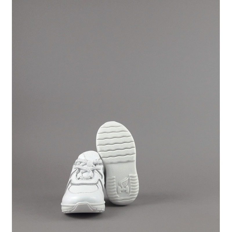Hogan Interactive3 Junior Baby Pelle Perlata Bianco H Onda Prezzo 190,00