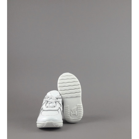Hogan Interactive3 Junior Baby Pelle Perlata Bianco H Onda Prezzo 190,00