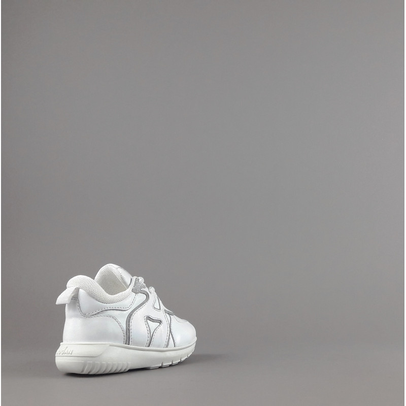 Hogan Interactive3 Junior Baby Pelle Perlata Bianco H Onda Prezzo 190,00