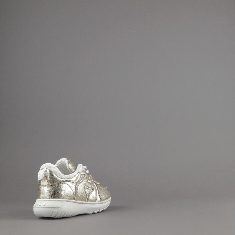Hogan / Interactive3 Junior Baby Pelle Metal Oro H Onda Prezzo 190,00