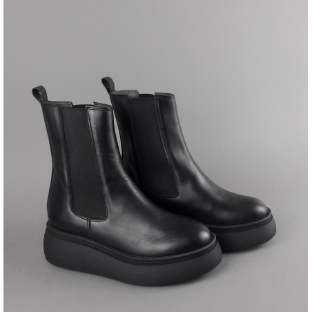 Janet & Janet / Trochetto Donna Diletta Pelle Nero Elastici Prezzo 220,00