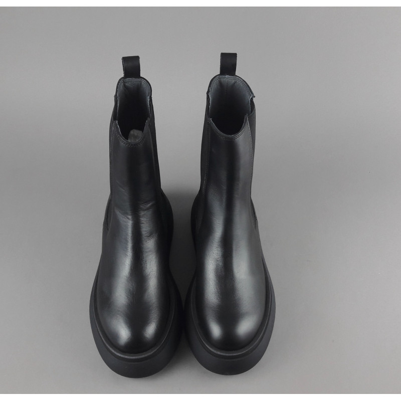 Janet & Janet / Trochetto Donna Diletta Pelle Nero Elastici Prezzo 220,00