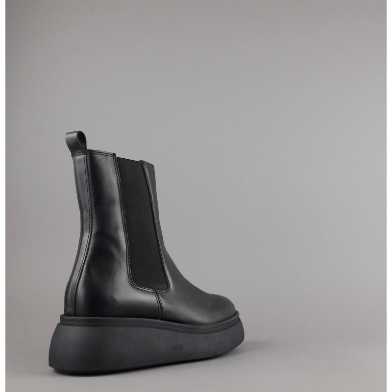 Janet & Janet / Trochetto Donna Diletta Pelle Nero Elastici Prezzo 220,00