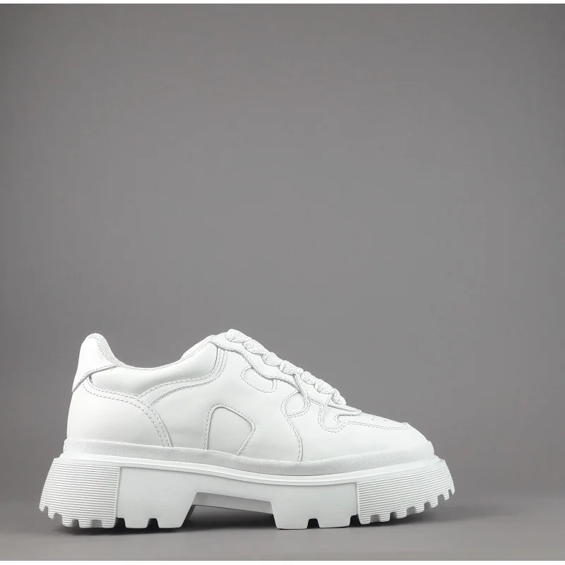 Hogan Sneakers Donna H629 Pelle Bianco H Onda Prezzo 460,00