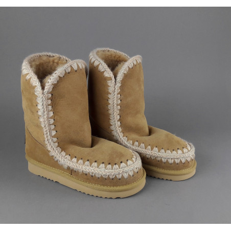 Mou Eskimo 24 Donna Montone Double-Face Marrone Chiaro Prezzo 229,00