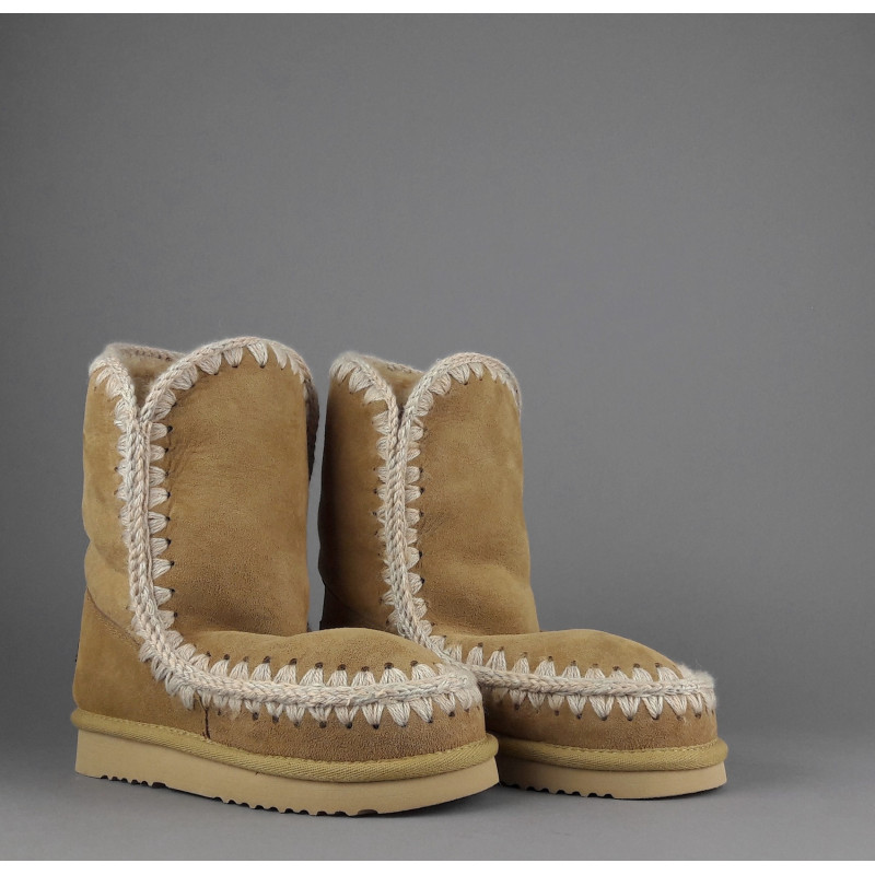 Mou Eskimo 24 Donna Montone Double-Face Marrone Chiaro Prezzo 229,00