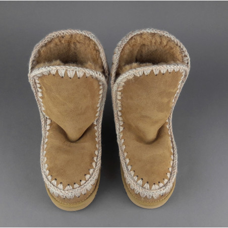 Mou Eskimo 24 Donna Montone Double-Face Marrone Chiaro Prezzo 229,00