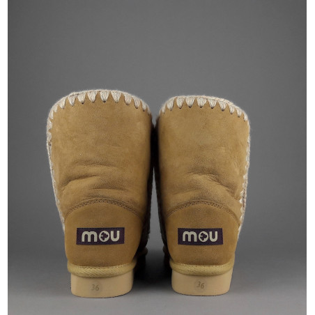 Mou Eskimo 24 Donna Montone Double-Face Marrone Chiaro Prezzo 229,00