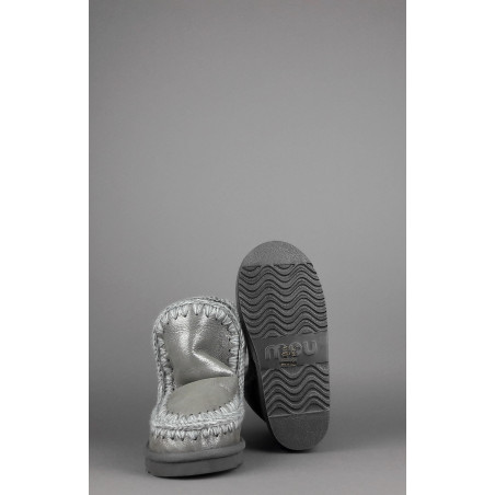 Mou Eskimo 18 Donna Montone Double-Face Grigio Effetto Microlitter Prezzo 270,00