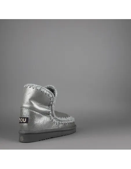 Mou Eskimo 18 Donna Montone Double-Face Grigio Effetto Microlitter Prezzo 270,00