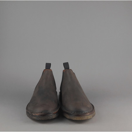 Frau Stivaletto Uomo Pelle Ingrassata Testa Di Moro Prezzo 140,00