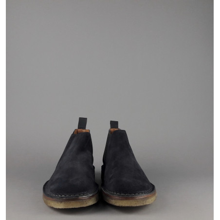 Frau Stivaletto Uomo Camoscio Blu Scuro Prezzo 130,00