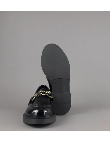 Frau Mocassino Donna Pelle Vernice Nero Prezzo 140,00