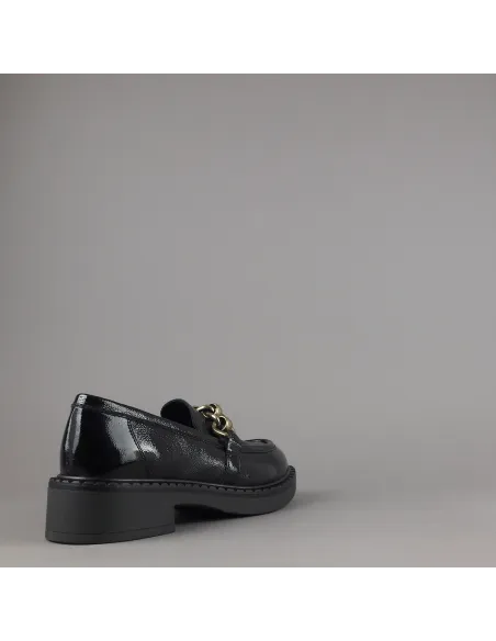 Frau Mocassino Donna Pelle Vernice Nero Prezzo 140,00