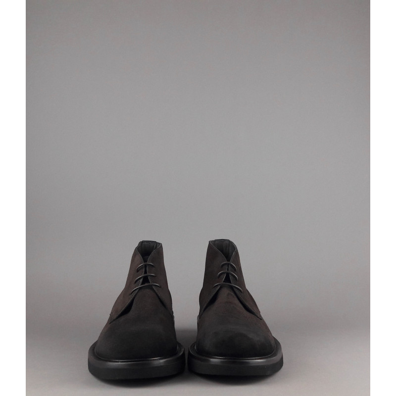 Barrett Polacchino Uomo Camoscio Testa Di Moro Fondo Gomma Prezzo 380,00