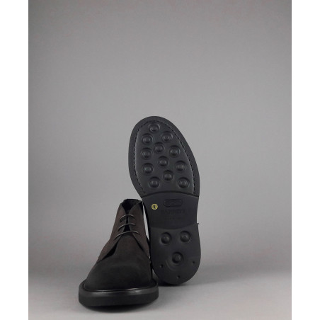 Barrett Polacchino Uomo Camoscio Testa Di Moro Fondo Gomma Prezzo 380,00