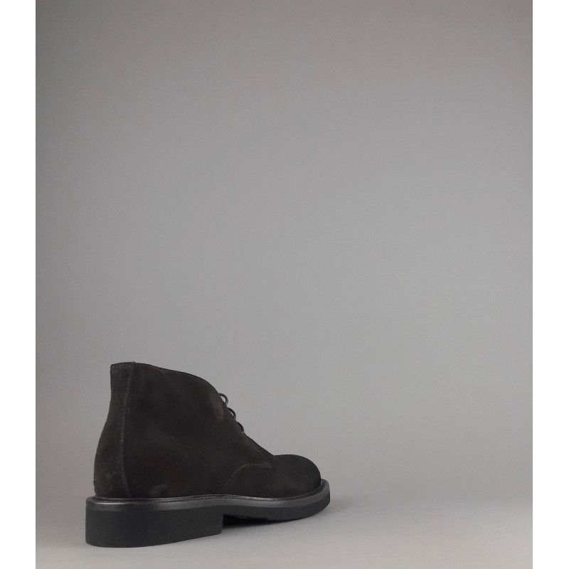 Barrett Polacchino Uomo Camoscio Testa Di Moro Fondo Gomma Prezzo 380,00