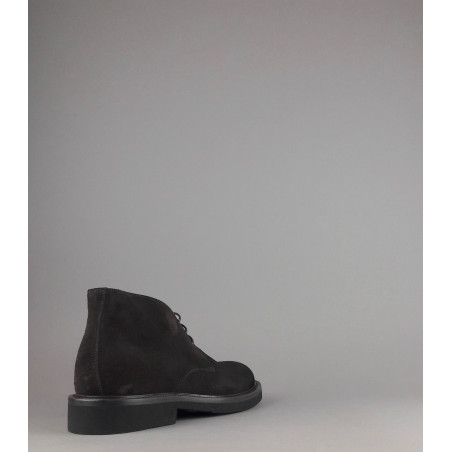 Barrett Polacchino Uomo Camoscio Testa Di Moro Fondo Gomma Prezzo 380,00