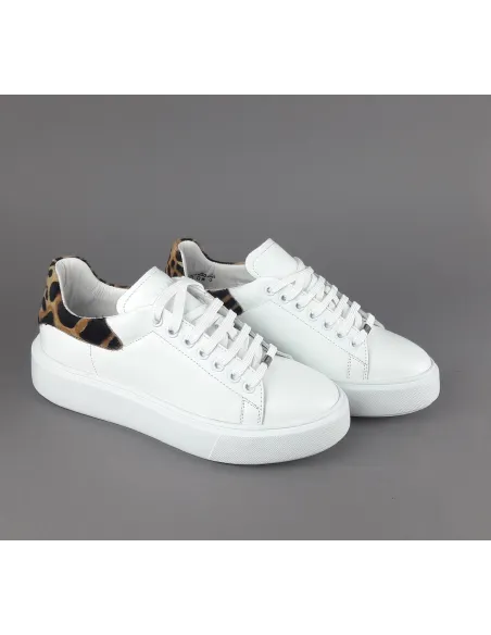 Frau / Sa Sneakers Donna Pelle Liscia Bianco Prezzo 120,00