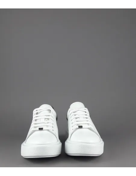 Frau / Sa Sneakers Donna Pelle Liscia Bianco Prezzo 120,00