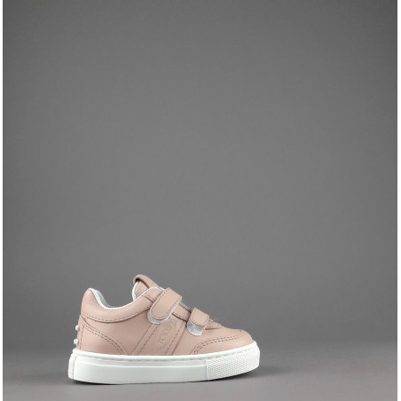 copy of Tod's / Sneakers Junior Baby 06J Pelle Bianco Fascia Logata Velcro Prezzo 250,00