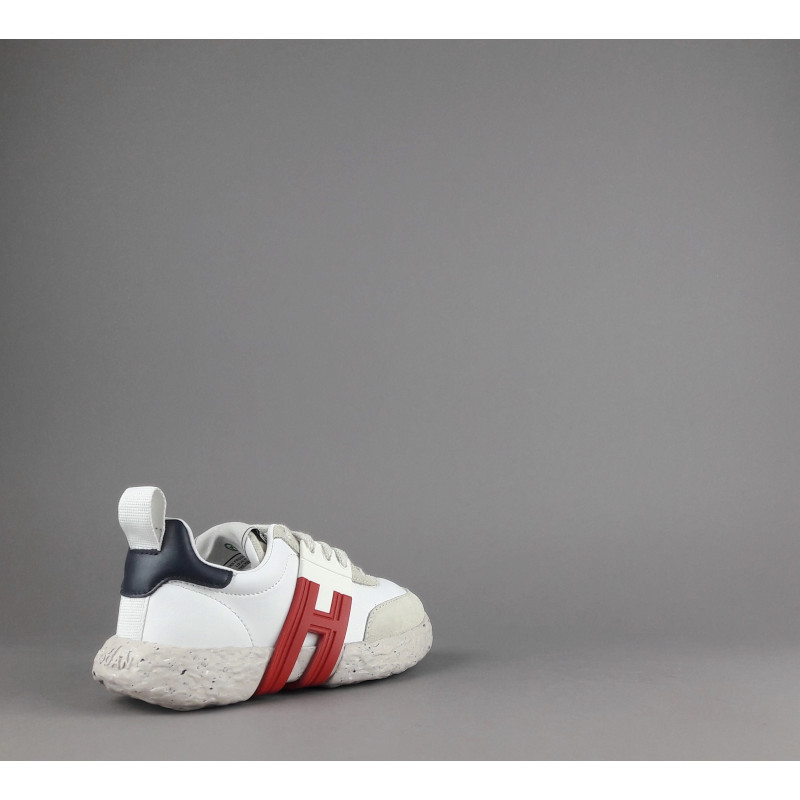 Hogan _ Sa Sneaker Hogan-3R Junior Pelle Camoscio Bianco H Rossa Prezzo 250,00