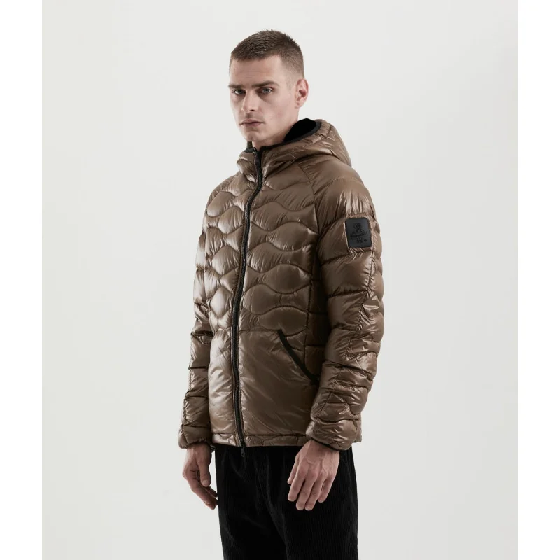 Refrigiwear Piumino Uomo Explorer Jacket Nylon Marrone Scuro Prezzo 320,00