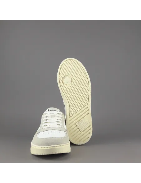 Moaconcept Sneakers Master Legacy Uomo Camoscio Pelle Bianco Opaco/Bianco Logo Bianco Prezzo 195,00