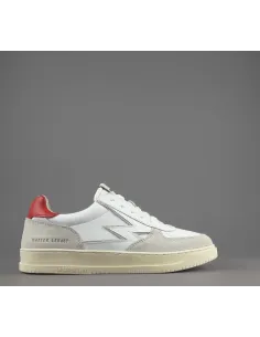 Moaconcept _ Sa Sneakers Master Legacy Uomo Camoscio Pelle Bianco Opaco/Bianco Logo Bianco Prezzo 175,00