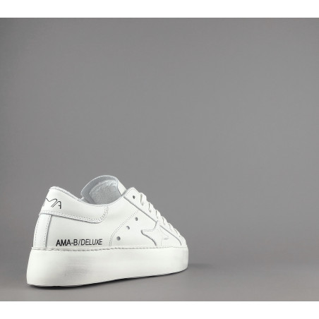 Ama Brand _ Sa Sneakers Donna Snk Pelle Bianco Prezzo 195,00